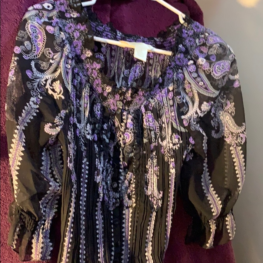 New York City Design Co Blouse Med